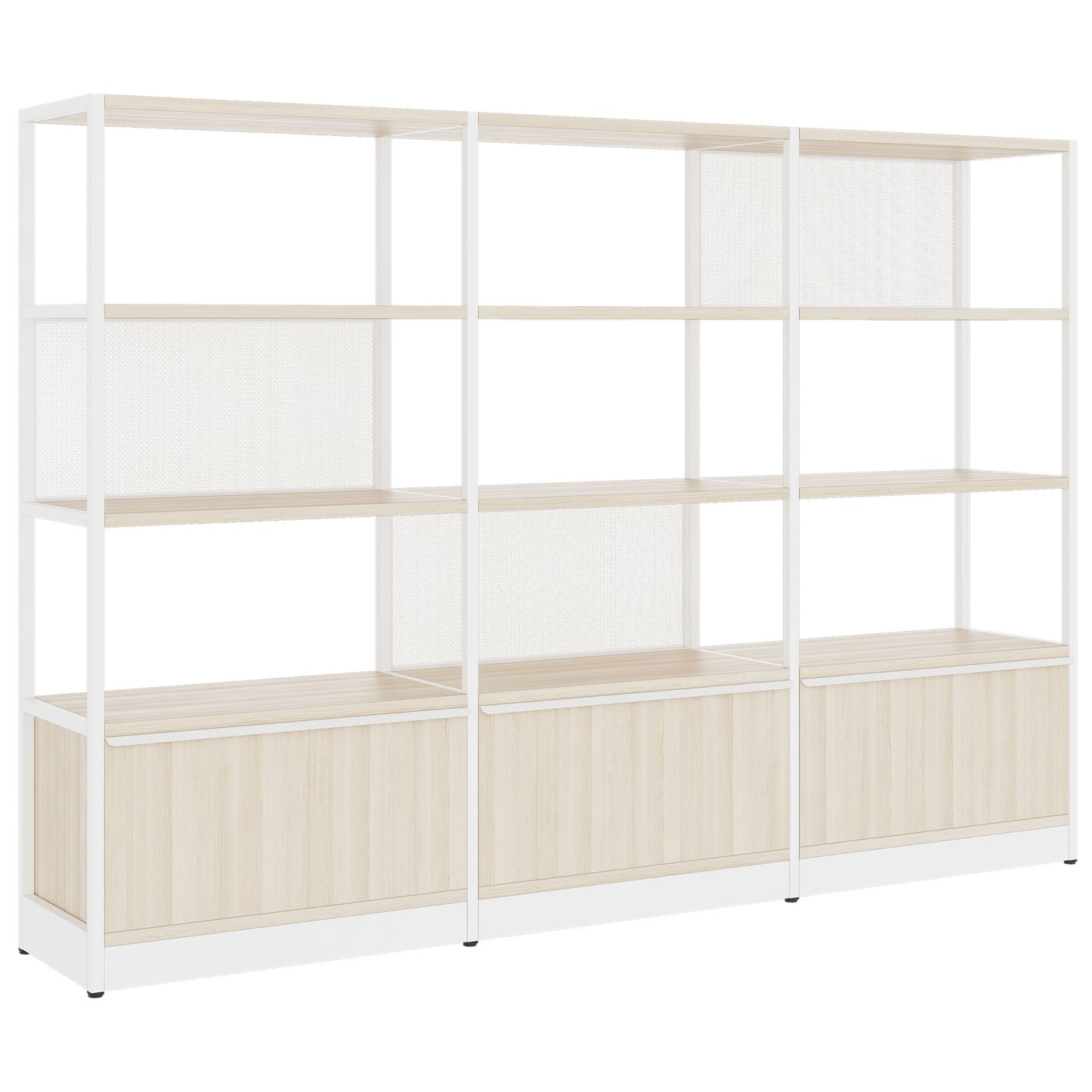 ATELLA Regalschrank | 4 OH, 2350 x 1635 mm, Sandesche
