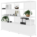 ATELLA Shelf cabinet | 4 Oh, 2350 x 1635 mm, white - 3 Thumbnail Image