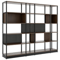 ATELLA Regalschrank | 5 OH, 2350 x 2015 mm, Nussbaum - 1 Thumbnail Image