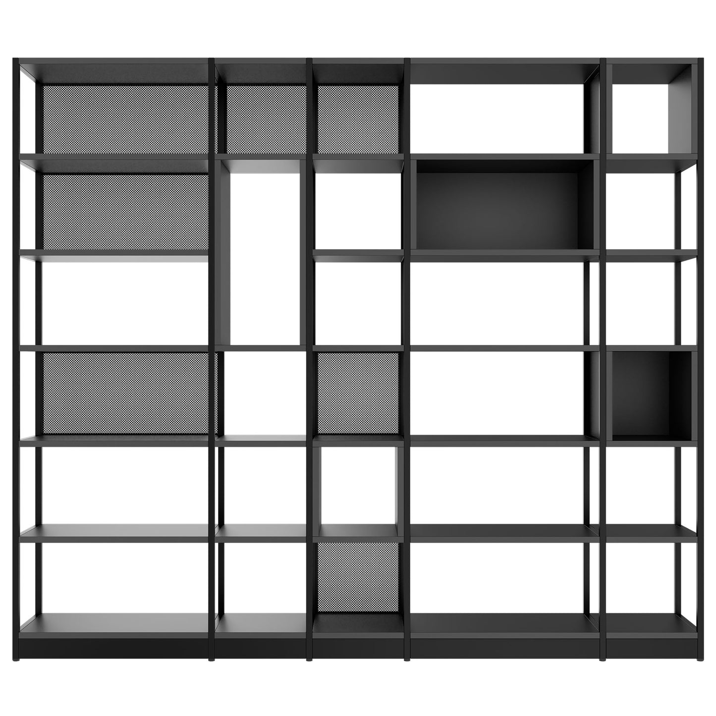 ATELLA Armoire d'étagère | 6 oh, 2736 x 2395 mm, anthracite