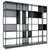 ATELLA Armoire d'étagère | 6 oh, 2736 x 2395 mm, anthracite