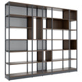 ATELLA shelf cabinet | 6 OH, 2736 x 2395 mm, walnut - 1 Thumbnail Image