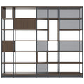 ATELLA shelf cabinet | 6 OH, 2736 x 2395 mm, walnut - 4 Thumbnail Image