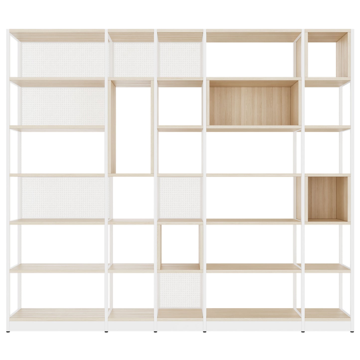 ATELLA Armoire d'étagère | 6 oh, 2736 x 2395 mm, cendres de sable