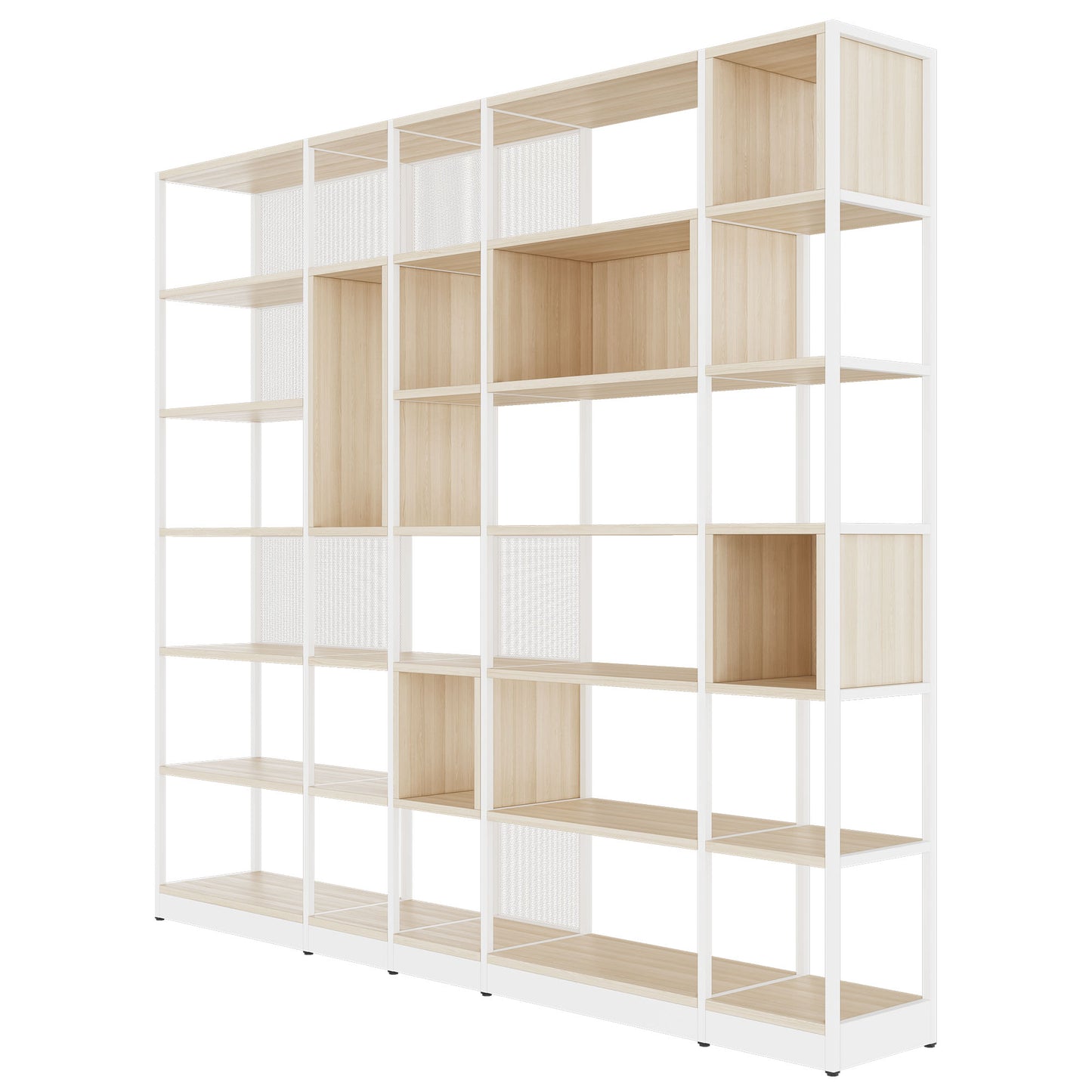 ATELLA Armoire d'étagère | 6 oh, 2736 x 2395 mm, cendres de sable