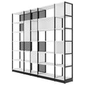 ATELLA Armoire à étagères | 6 UH, 2736 x 2395 mm, blanc - 3 Thumbnail Image