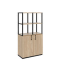 CHOICE Regalschrank | 4 OH, 800 x 1545 mm, Bernsteineiche - 1 Thumbnail Image
