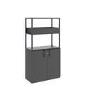 CHOICE Regalschrank | 4 OH, 800 x 1545 mm, Blumenkasten, Anthrazit - 1 Thumbnail Image