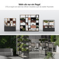 CHOICE Regalschrank | 4 OH, 800 x 1545 mm, Blumenkasten, Anthrazit - 6 Thumbnail Image