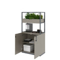 CHOICE Regalschrank | 4 OH, 800 x 1545 mm, Blumenkasten, Cubanitgrau - 3 Thumbnail Image