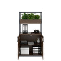 CHOICE Regalschrank | 4 OH, 800 x 1545 mm, Blumenkasten, Nussbaum - 2 Thumbnail Image