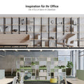 CHOICE Regalschrank | 4 OH, 800 x 1545 mm, Blumenkasten, Weiß - 19 Thumbnail Image
