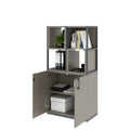 CHOICE Shelving cabinet | 4 OH, 800 x 1545 mm, shelf bins, Cubanit grey - 3 Thumbnail Image