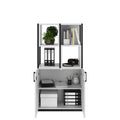CHOICE Shelf cabinet | 4 OH, 800 x 1545 mm, shelf bins, pearl gray - 2 Thumbnail Image