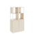 CHOICE Regalschrank | 4 OH, 800 x 1545 mm, Regalkisten, Sandesche