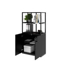 CHOICE Regalschrank | 4 OH, 800 x 1545 mm, Schwarz - 3 Thumbnail Image