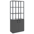 CHOICE Regalschrank | 5 OH, 800 x 1925 mm, Anthrazit - 1 Thumbnail Image