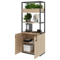 CHOICE Regalschrank | 5 OH, 800 x 1925 mm, Blumenkasten, Bernsteineiche - 3 Thumbnail Image