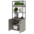 CHOICE Regalschrank | 5 OH, 800 x 1925 mm, Blumenkasten, Cubanitgrau - 3 Thumbnail Image