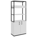 CHOICE Regalschrank | 5 OH, 800 x 1925 mm, Blumenkasten, Perlgrau - 1 Thumbnail Image