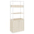 CHOICE shelf cabinet | 5 OH, 800 x 1925 mm, flower box, sand ash