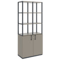 CHOICE Regalschrank | 5 OH, 800 x 1925 mm, Cubanitgrau - 1 Thumbnail Image