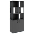 CHOICE Regalschrank | 5 OH, 800 x 1925 mm, Regalkisten, Anthrazit - 1 Thumbnail Image