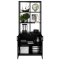 CHOICE Storage cabinet | 5 OH, 800 x 1925 mm, Black - 2 Thumbnail Image