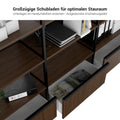 ATELLA Regalschrank | 3 OH, 800 x 1255 mm, Bernsteineiche - 12 Thumbnail Image