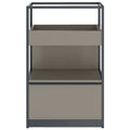 Scaffale ATELLA | 3 ripiani, 800 x 1255 mm, grigio cubanite - 2 Thumbnail Image