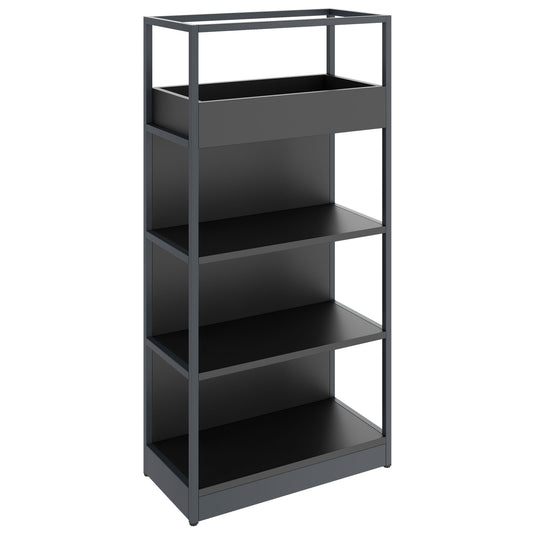 ATELLA Armoire d'étagère | 4 oh, 800 x 1610 mm, anthracite