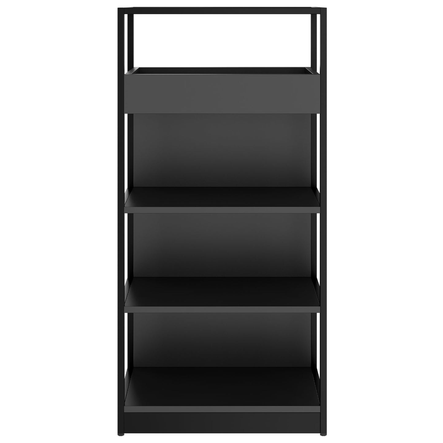 ATELLA Armoire d'étagère | 4 oh, 800 x 1610 mm, anthracite