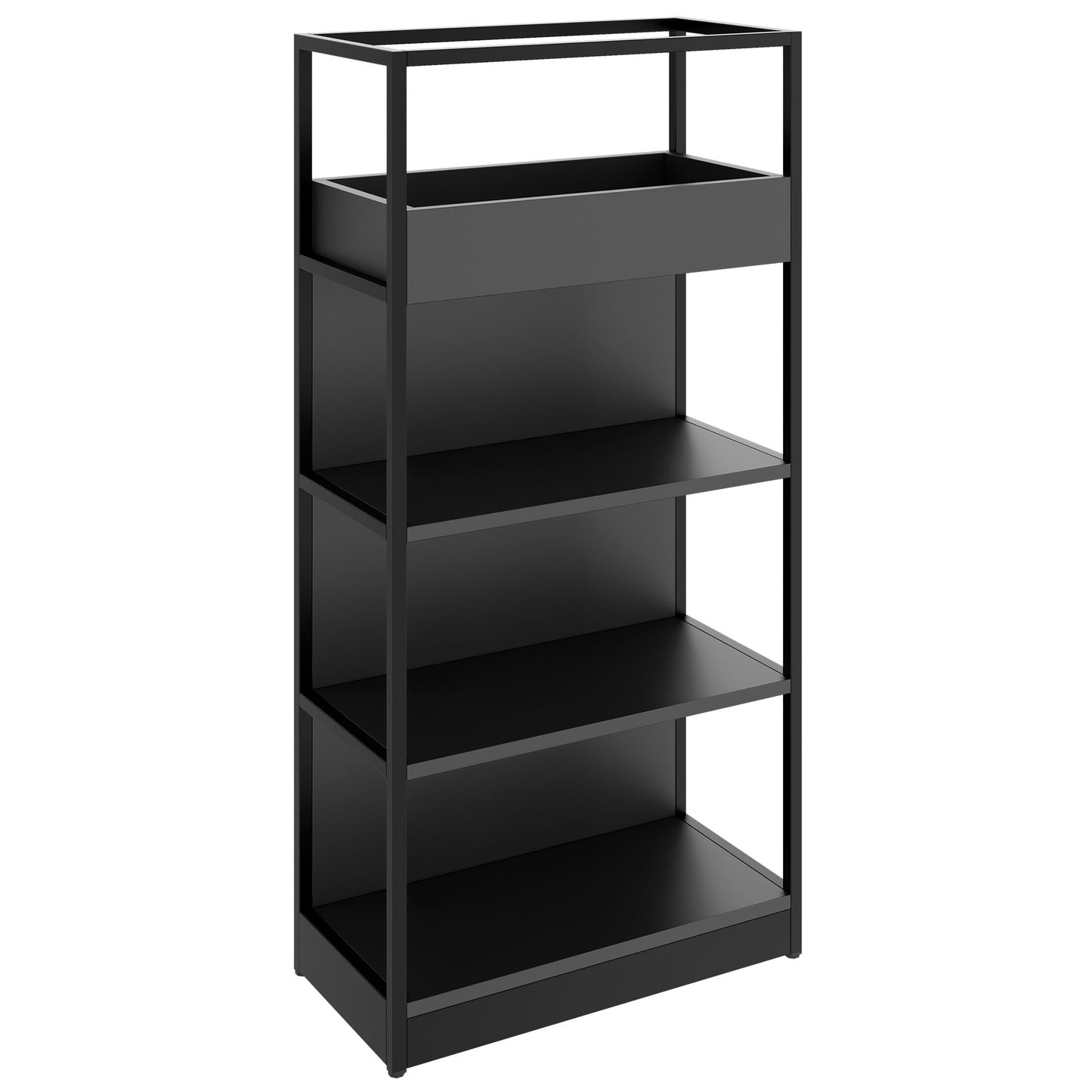 ATELLA Armoire d'étagère | 4 oh, 800 x 1610 mm, anthracite