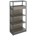 ATELLA Shelving unit | 4 OH, 800 x 1610 mm, Cubanite gray - 1 Thumbnail Image