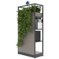 ATELLA Shelving unit | 4 OH, 800 x 1610 mm, Cubanite gray - 4 Thumbnail Image