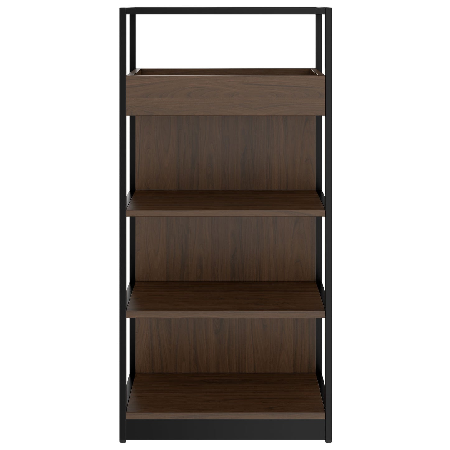 ATELLA Armoire d'étagère | 4 oh, 800 x 1610 mm, noix