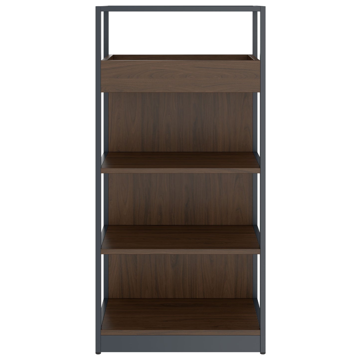 ATELLA Armoire d'étagère | 4 oh, 800 x 1610 mm, noix