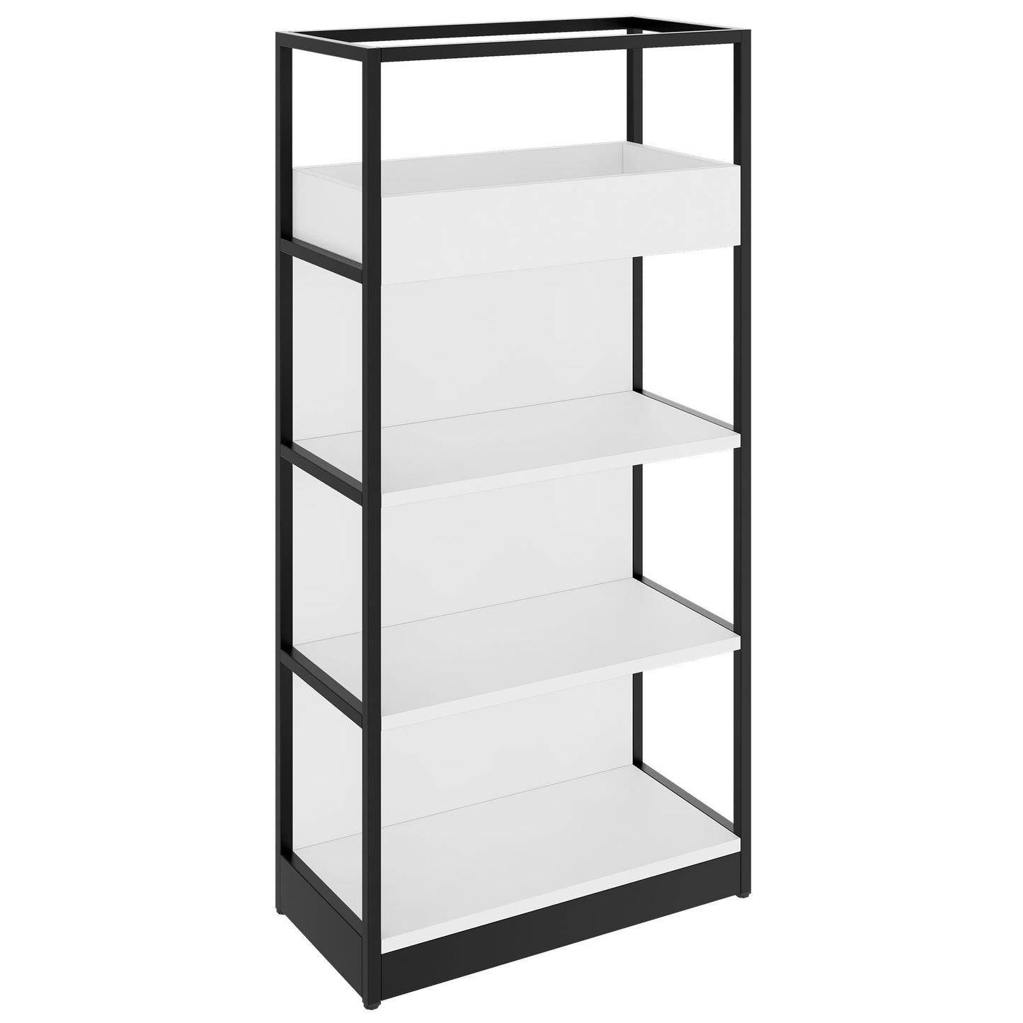 ATELLA Armoire d'étagère | 4 oh, 800 x 1610 mm, blanc