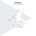 SANDIE Lounge-Sessel | 4-Stern-Fußkreuz, Synchronmechanik - 23 Thumbnail Image