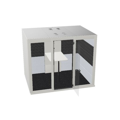 SILENT ROOM L - Meetingbox | Raum-in-Raum, Schallschutz, Für 4 Personen, viele Farboptionen