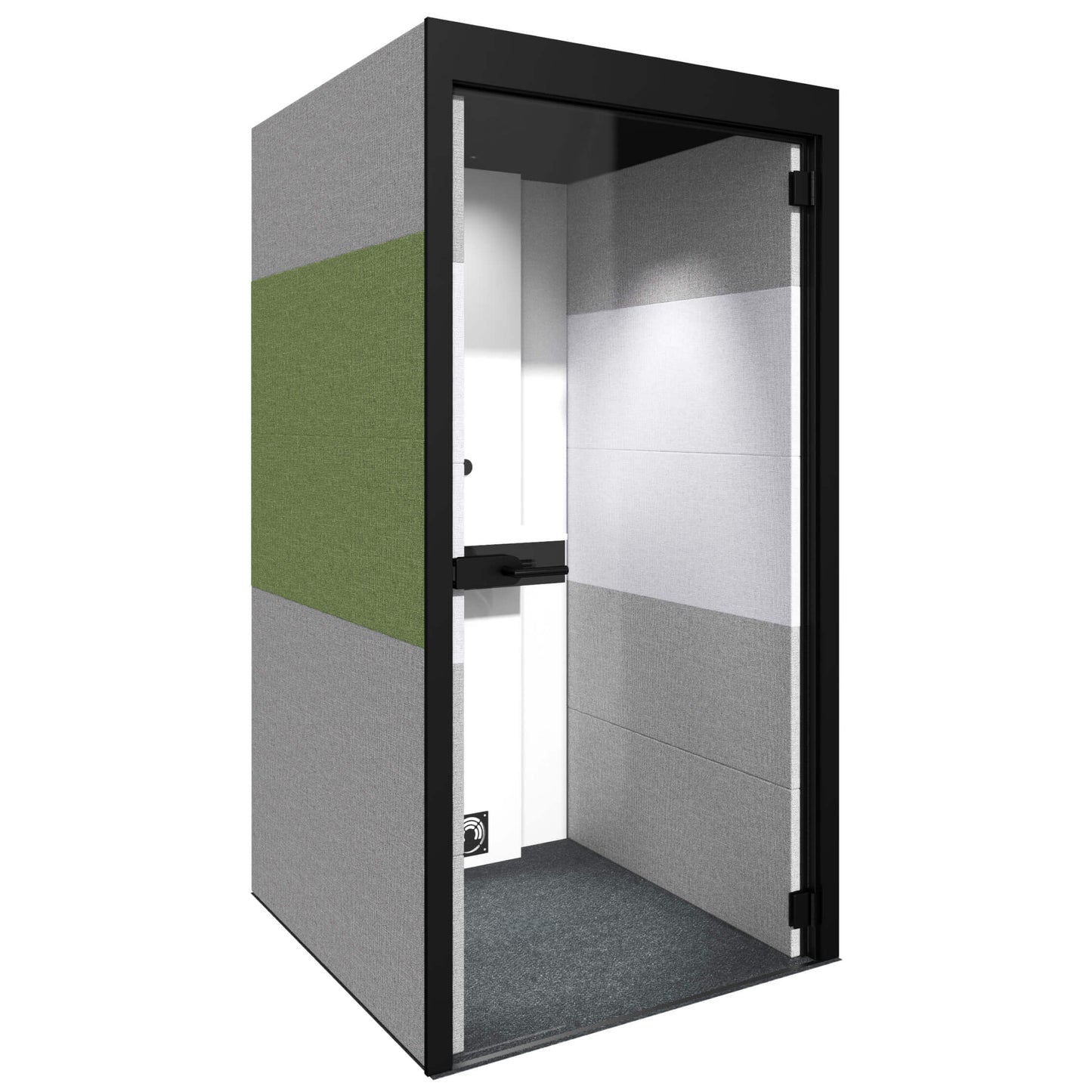 SILENT ROOM S - telephone box | Sound-absorbing telephone booth, upholstery fabrics BERTA / VELITO / SYNERGY