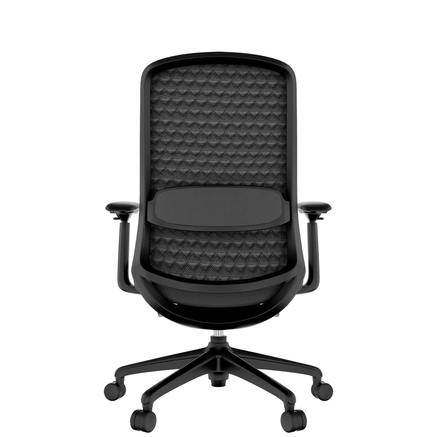 Smart Adjust office swinging chair | Synchronous mechanics, 4D armrests, headrest optional, black