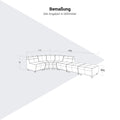 SOFT ROCK Sofa | 2956 x 690 mm, 7-Sitzer - 6 Thumbnail Image