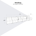 SOFT ROCK Sofa | 3852 x 690 mm, 6-Sitzer - 9 Thumbnail Image