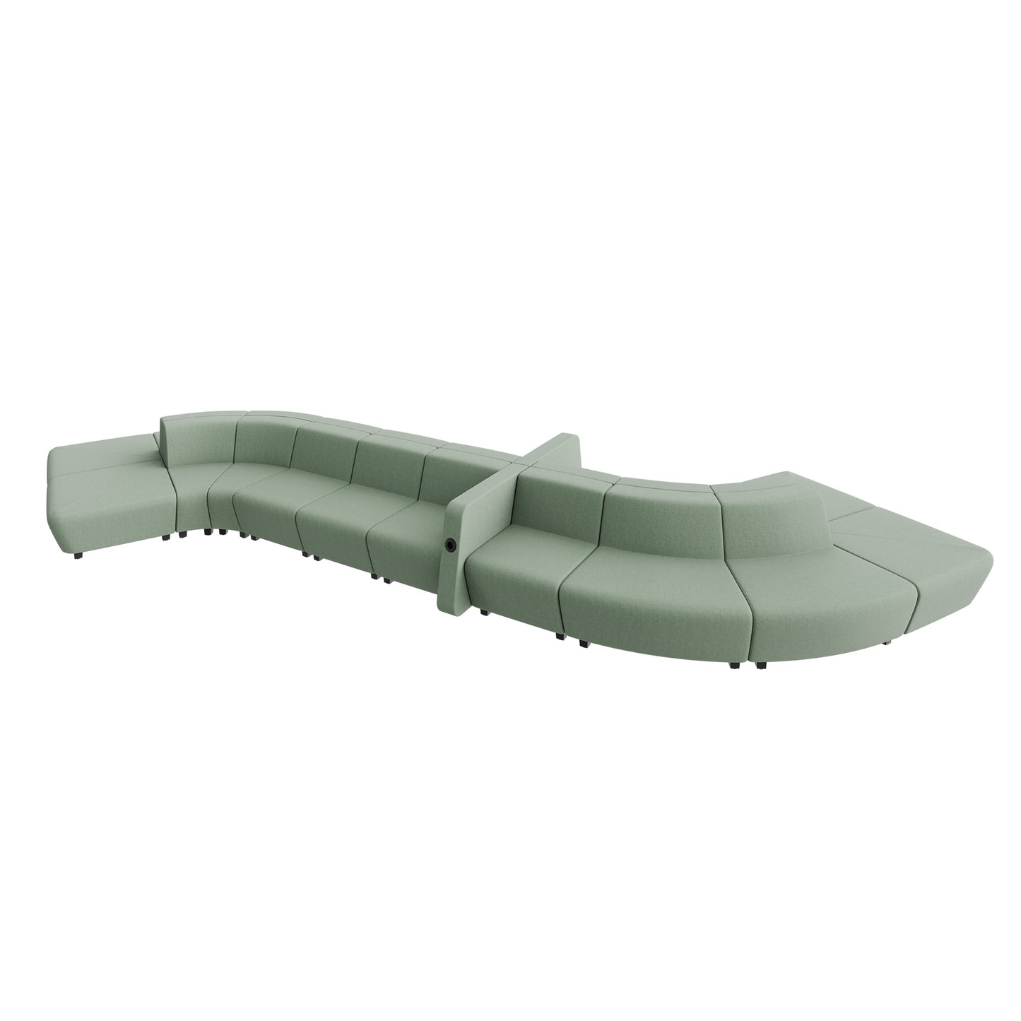 SOFT ROCK Sofa | 4883 x 690 mm, 20-Sitzer