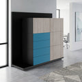 SORANO Highboard | 1610 x 1450 mm, Türen & Schubladen mit Push-to-Open - 2 Thumbnail Image
