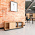 CHOICE Sliding door cabinet | 1 Oh, 1200 x 410 mm, amber oak