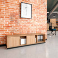 CHOICE Armadio con ante scorrevoli | 1 OH, 1600 x 410 mm, quercia ambra - 1 Thumbnail Image