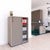 CHOICE Cabinet di porta scorrevole | 3 OH, 800 x 1115 mm, grigio grigio di quercia nord / cubanite
