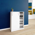 CHOICE Armoire à portes coulissantes | 3 OH, 800 x 1115 mm, blanc - 1 Thumbnail Image